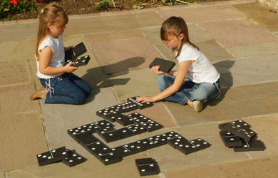 Black and White Dominoes