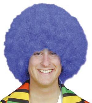 jumbo Pop Wig, blue