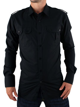 Black Pot Plain Shirt