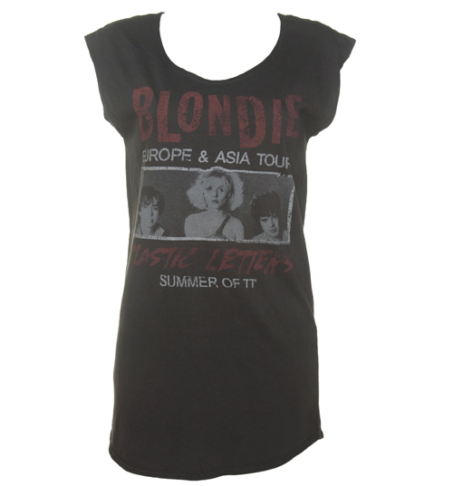 Ladies Blondie Plastic Letters Tour Tunic