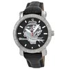 Urban Skull Diamond Leather Watch