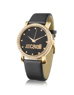 JC Moon - Swarovksi Framed Logo Dial Gold Plated