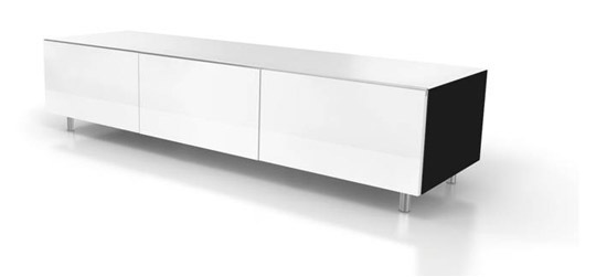 Just-Racks JRL1650 Snow White Gloss TV Cabinet