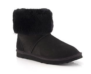 Fur Collar Suede Boot