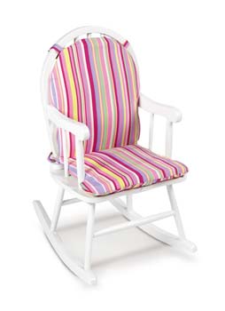 Just4Kidz Fun4Kidz White Rocking Chair