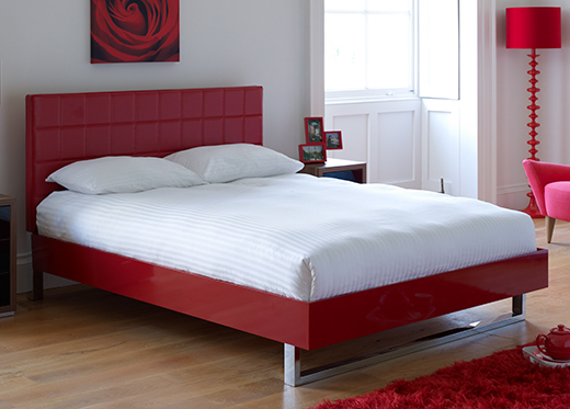 JUSTWISE GROUP LTD Kingsize Toscana Bedstead - Red