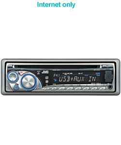 JVC In Car CD/MP3 USB Unit Stereo