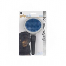 Gripsoft Grooming Rubber Brush Single