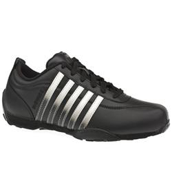 K-Swiss Male Arvee Sp Ii Nubuck Upper Fashion Trainers in Black