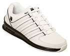 K-Swiss Rinzler SP White/Black Leather Trainers