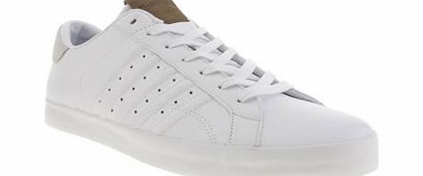 K-SWISS White Belmont Trainers