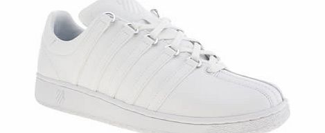 K-SWISS White Classic Vin Trainers