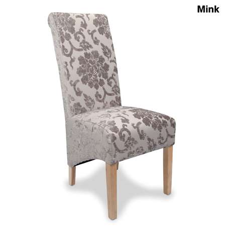 Kaleidoscope Krista Baroque Pair of Dining Chairs