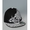 Ethos New York Dragon Pattern Caps (Black / White)