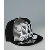 Ethos NY Silver Box Pattern Cap (Black / Silver)