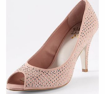 Miss KG Pixie Embellished Peeptoe Shoes