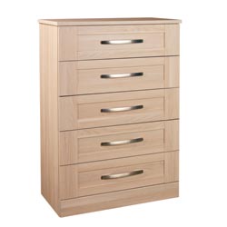 - Aruba 5 Drawer Chest