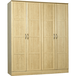 Kingstown - Carrington 4 Door Wardrobe