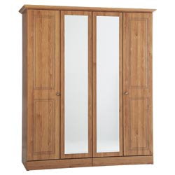 - Hampstead 4 Door Wardrobe with