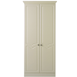 - Insignia Cream Tall Double Wardrobe