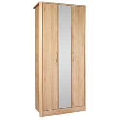 - Monterey 3 Door Bi-fold Wardrobe