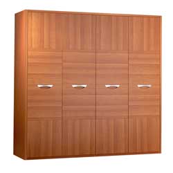 kingstown - Opus Cherry  4 Door Wardrobe