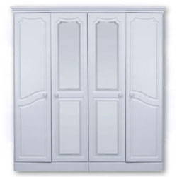 - Panache  4 Door Run Wardrobe with