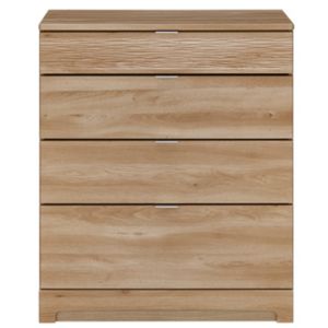 Kingstown Noah Oak 4 Drawer Chest