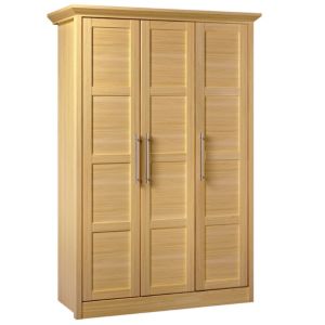 Kingstown Skye Oak 3 Door Wardrobe