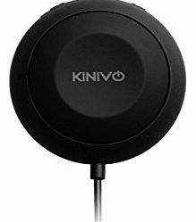 Kinivo BTC450 Bluetooth Hands-Free car kit for cars with aux input jack (3.5 mm)