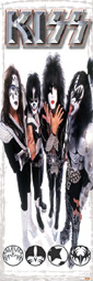 Kiss Icons Door Poster