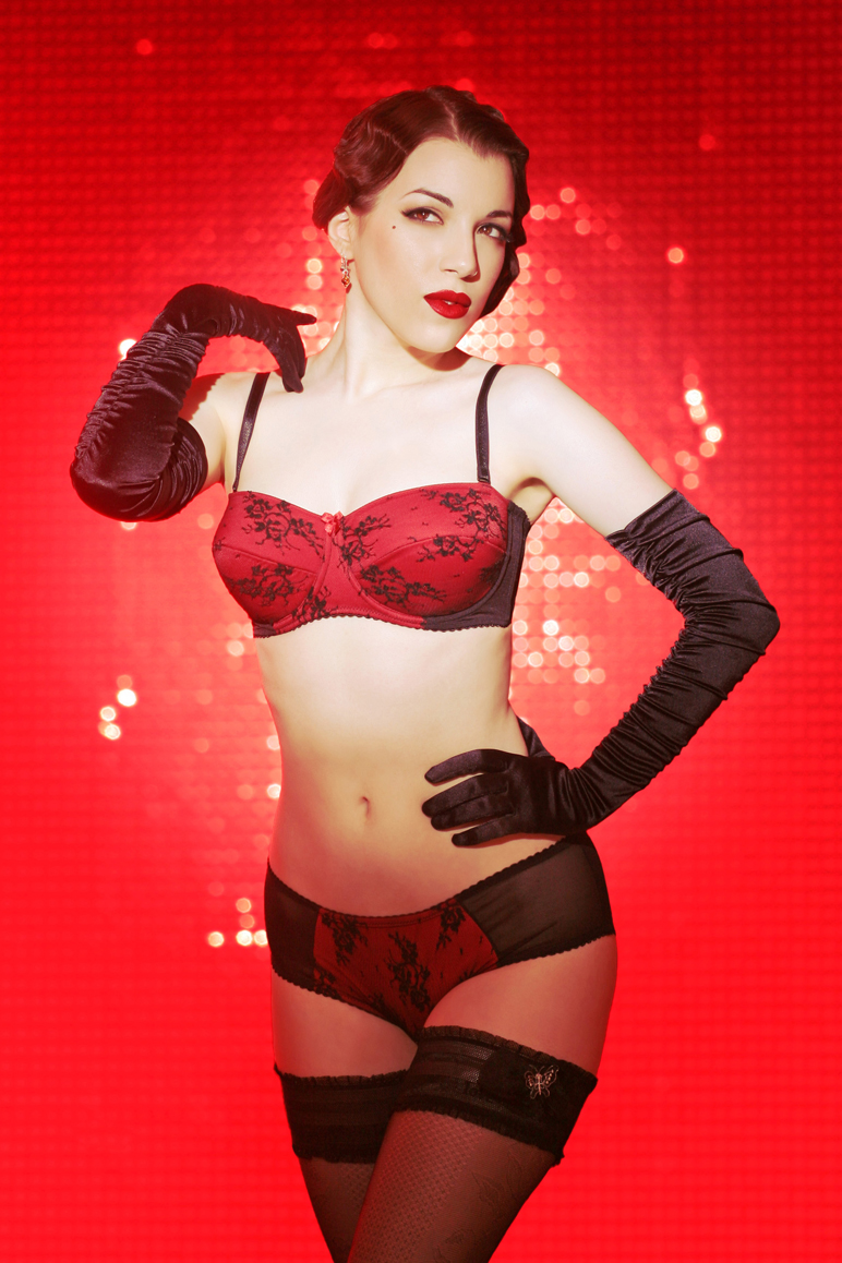 Kiss Me Deadly Alouette Bandeau Bra by Kiss Me Deadly