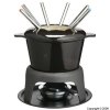 Cast Iron Fondue Set