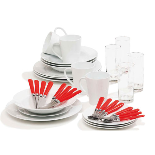 36pc Porcelain Dinner Set