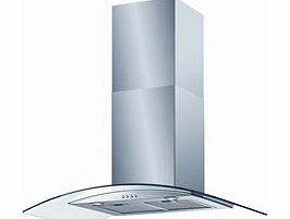 KISCH7GL Curved Glass Hood 90cm