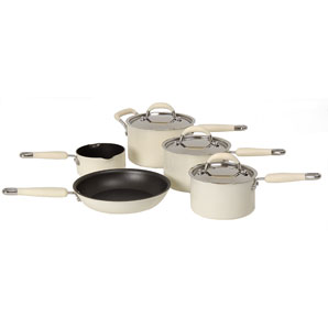 5 Piece Pan Set, Almond