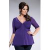 KATE MESH TOP in PURPLE