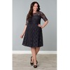 Luna Lace Dress in Twilight Grey