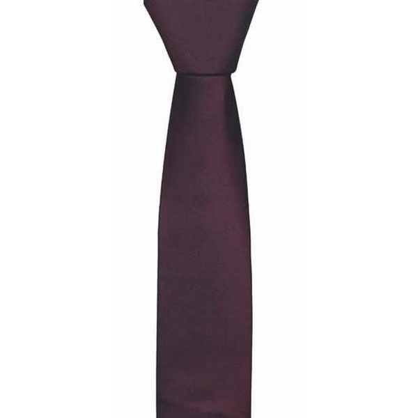 Wine Skinny Tie by