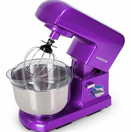 Klarstein Gracia Viola Kitchen Food Processor Mixer (1000W Power, 5L Capacity 