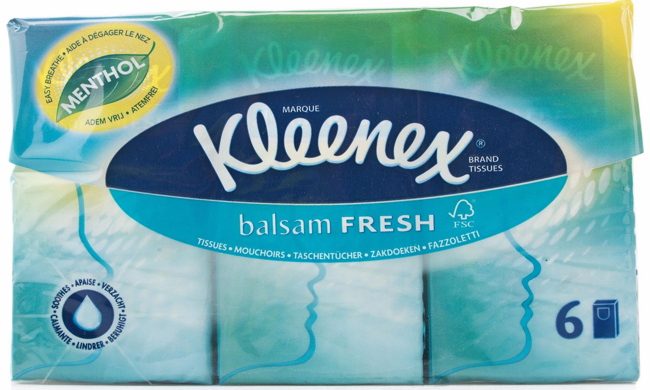 Balsam Fresh Pocket Packs Tissues