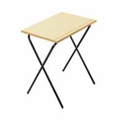 KM Folding Exam Desk Beech