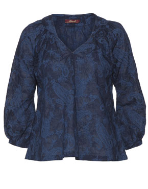 Komodo Tawny Blouse Paisley