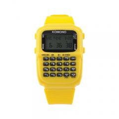 KOMONO Mens KOMONO Einstein Watch Yellow