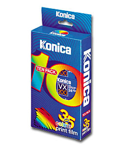 Konica VX 35mm Film 10 Pack