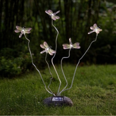 Konstsmide 5 Dragonfly Solar Garden Lights 7629 60850