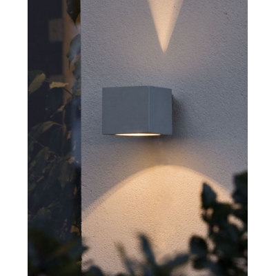 Konstsmide Modena Wall Light 7341 (Aluminium)