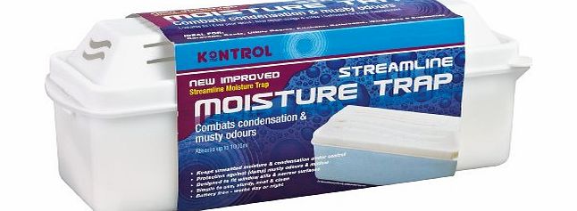 Kontrol Slimline Moisture Trap - White