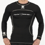 Thermo Skin Long T-Shirt Black