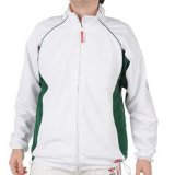 Nicolls Track Top White/Green X-X Large